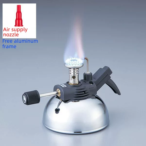Portable all-in-one Italian wonderful climbing stove small hot pot boiling water Tea boiling mocha coffee pot laboratory Bensheng lamp