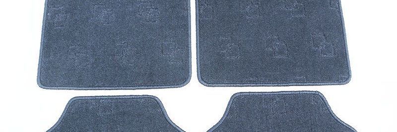 Car mat for cleaning, anti-slip, anti-dirt, easy to clean, full protection mat, TPE wrap-around mat, suitable for cars, with a velvet surface