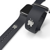 硅胶运动表带金属饰品扣 可定制蝴蝶智能电话手表不锈钢装饰品钉