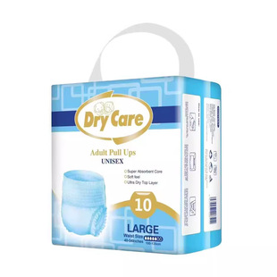DRYCARE adult pull-up pants adult pants disposable diapers for the elderly cross-border hot selling adult paper