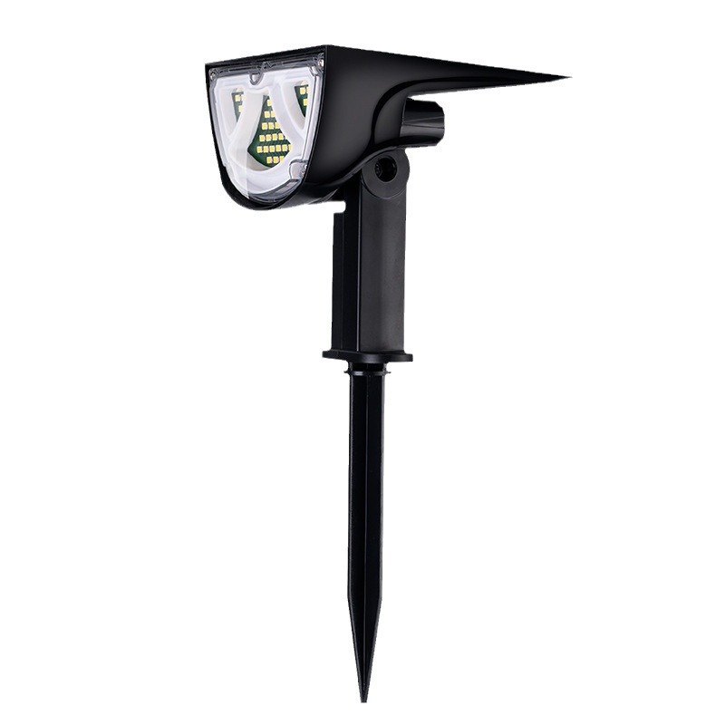 Amazon solar luz de tierra jardín al aire libre jardín bosque paisaje jardín luz de pared de jardín luz de césped de plástico de inducción LED