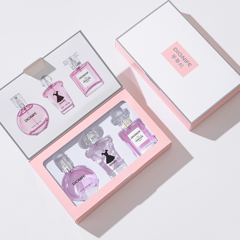 Conjunto de perfumes transfronterizos para hombres y mujeres fragancia persistente fresca y barata para hombres colón Vietnam caja de regalo de perfumes al por mayor