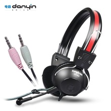 danyin/电音 DT-801电脑耳机耳麦头戴式潮游戏耳机带麦克风话筒