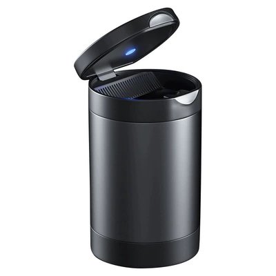 Car ashtray – ashtray with light, creative