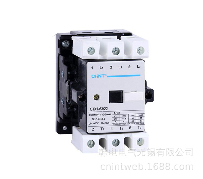 供应  CJX1-75/22 AC 220V  浙江正泰电器股份  原厂 交流接触器