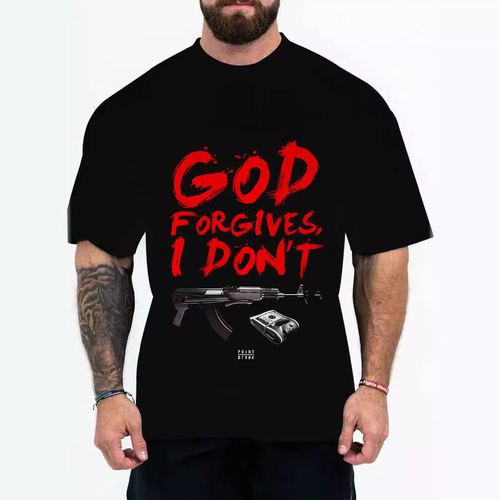 Animal Pattern 3D Digital Printing Western Men's T-Shirt Unisex Short Sleeve