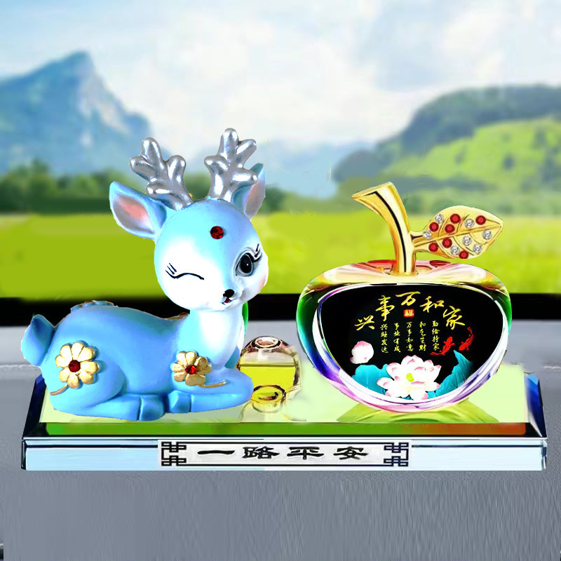 Car ornaments car center console cartoon lady perfume seat car interior decoration aromatherapy lasting car supplies