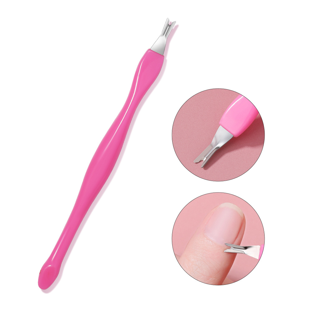 Nail Art Stainless Steel Dead Skin Fork Exfoliating Dead Skin Push…