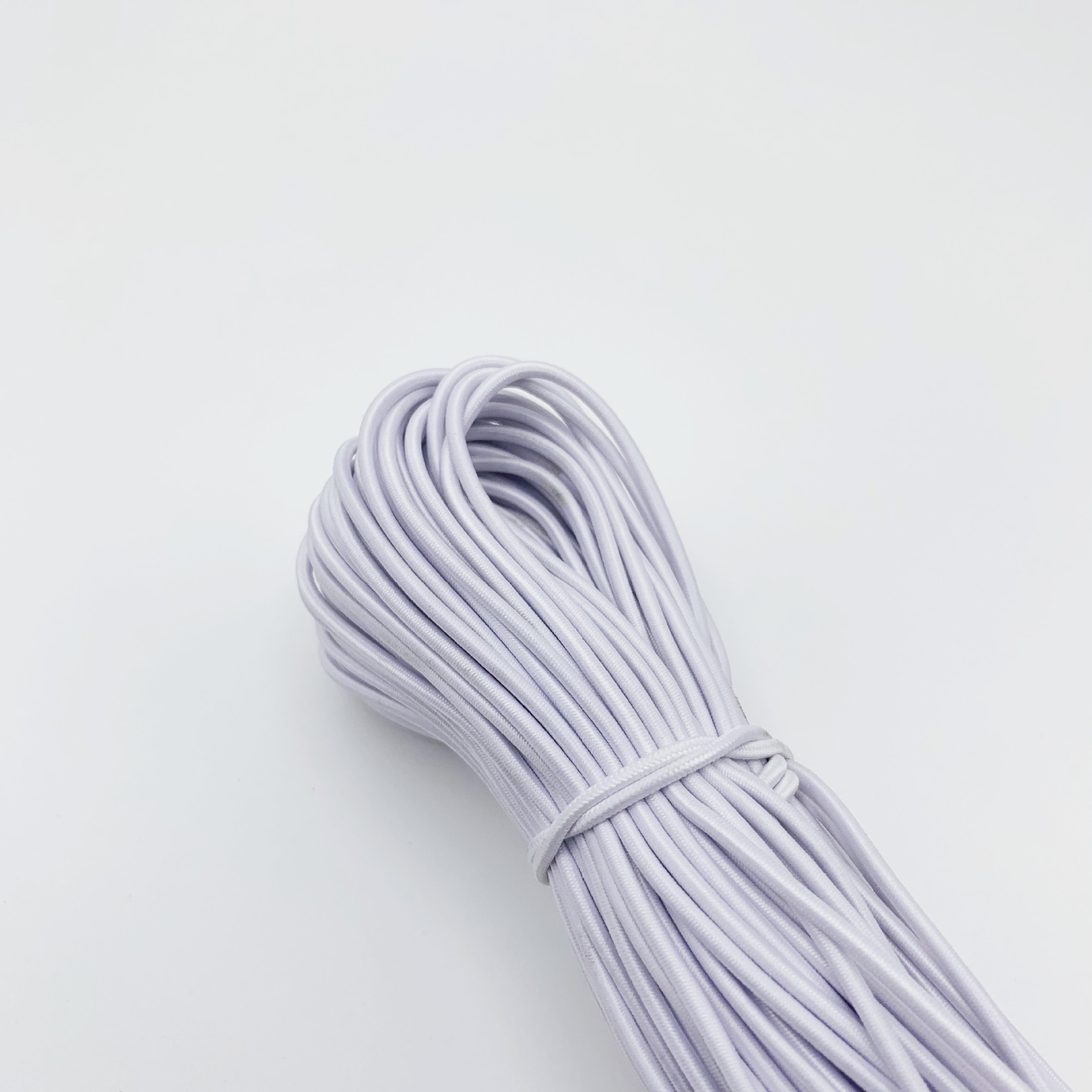 Elastic Band Colorful High Elasticity Durable Elastic Cord 2.5mm Clothing Drawstring Accessories Round Elastic Cord Manufacturer Wholesale