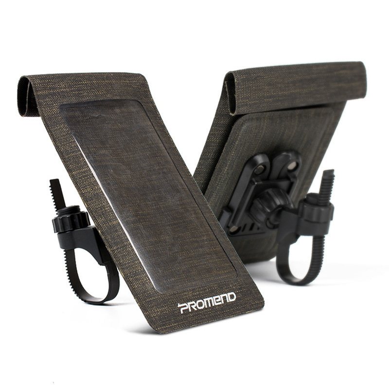 Promend bicicleta bolsa impermeable W59 bicicleta de carretera pantalla táctil teléfono móvil soporte bolsa cabeza de bicicleta de montaña montar equipo