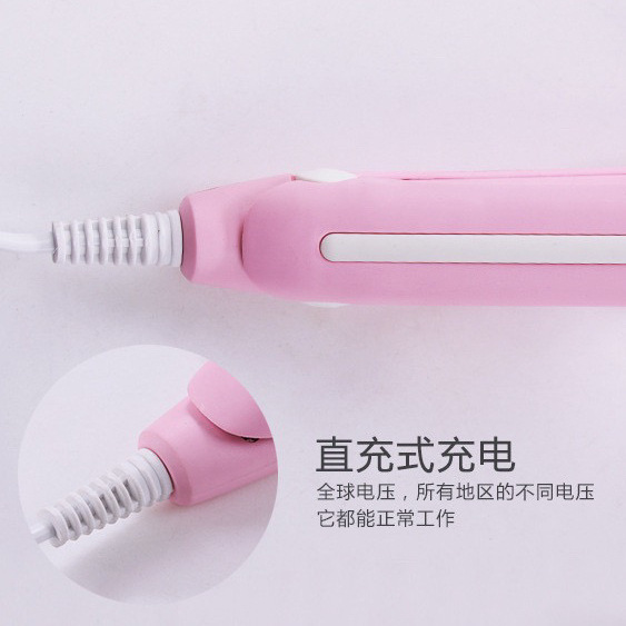 クリアランスヘアふわふわ電気副子ストレートヘアクリップ前髪女性矯正ストレートヘア副子ポータブル寮小さな副子|undefined