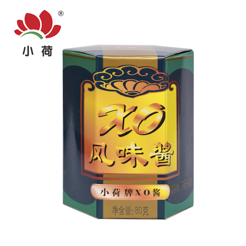 粤派食品小荷牌XO酱拌饭拌面酱虾米火腿干贝丝下饭菜即食风味酱