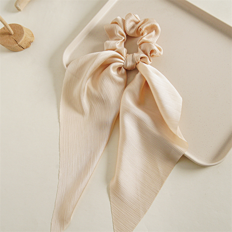 Daily Occasion Solid Color Pattern Women'S Gender Fashion Solid Color Cloth Hair Tie 1 Piece
