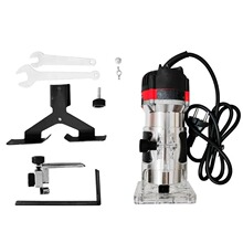 800w 30000rpm木材刳刨工具组合套装 电动木工机 强力木工手动