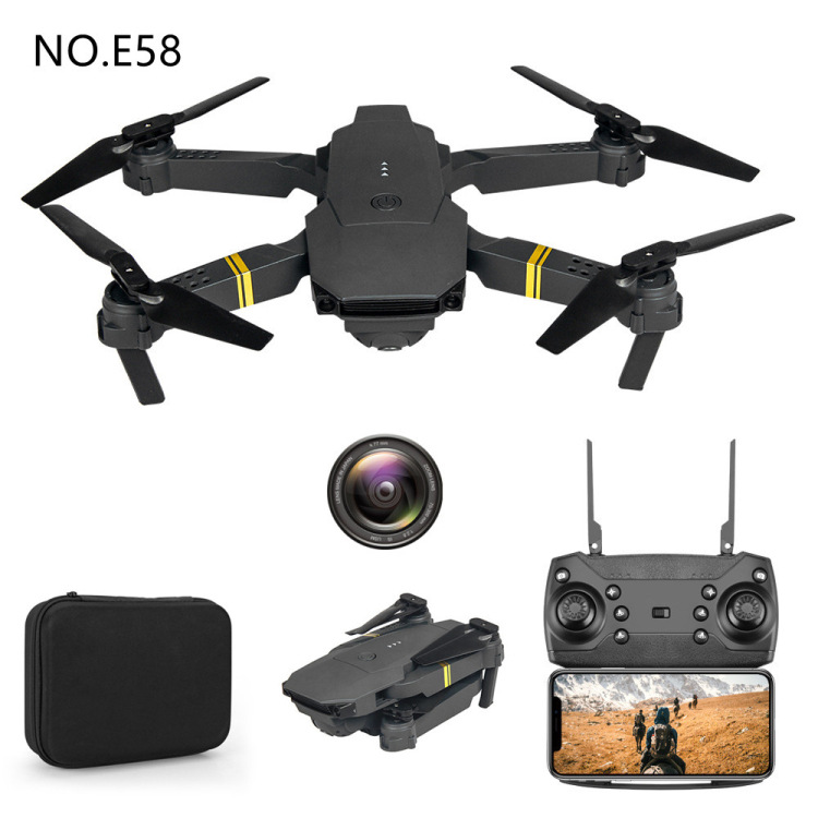 E99 pro fotografía aérea UAV 4K HD de doble cámara inteligente control remoto aviones E88 plegable aviones transfronterizos