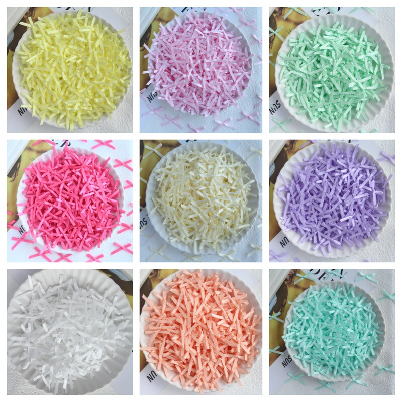 In-Stock Multi-Color 3mm Wide Ribbon Small Bow Ties, DIY Clothing Accessories for Underwear, Shorts, Socks, Ribbon Bows