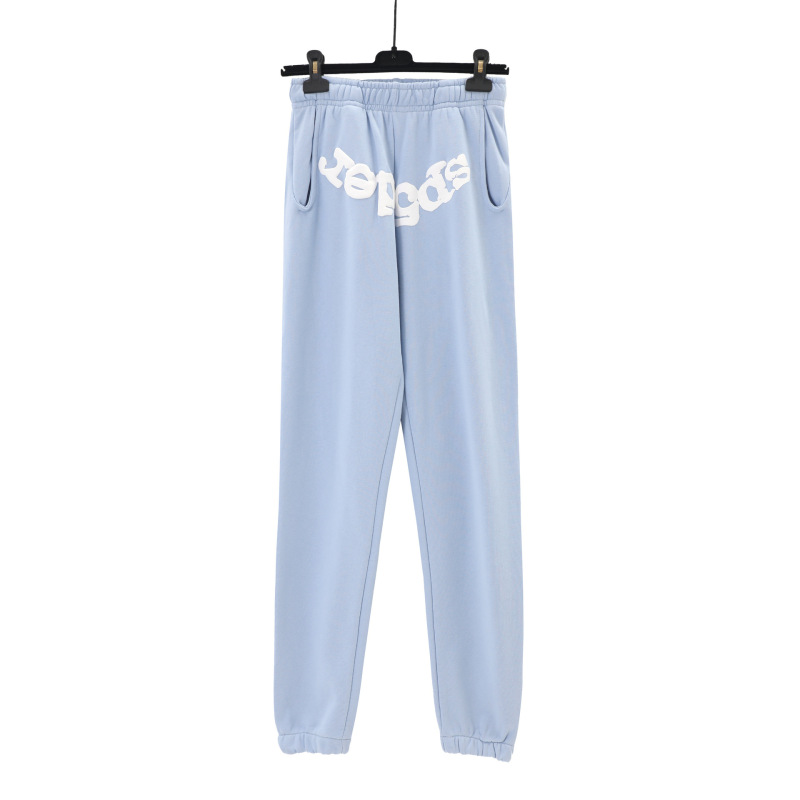 Sp1derヒップホップ歌手Young Thugと同じスタイルのフォームレター555555カップル用パーカーPinkスウェットシャツ|undefined