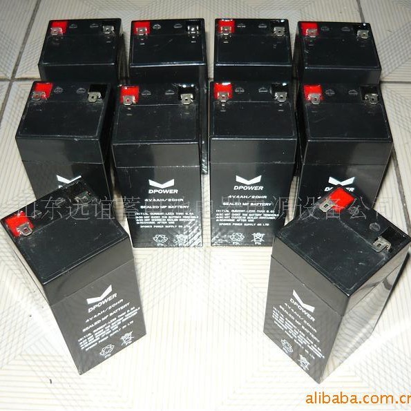 2FM4AH友声电子秤电池4V4AH-5蓄电池4V4.5AH电池玩具手电筒