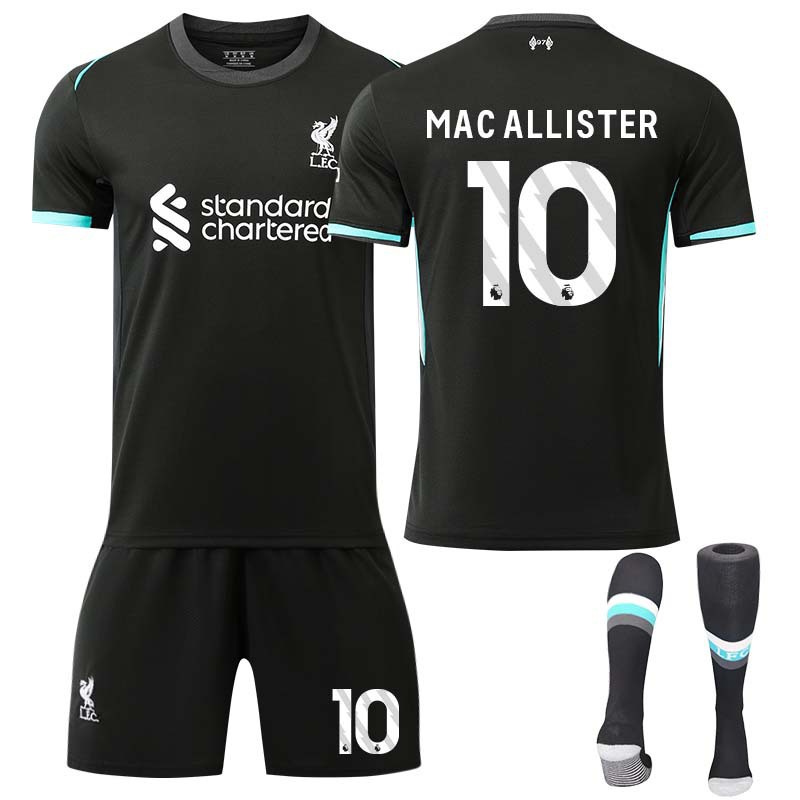 2425 Liverpool fuera de casa 11 Salah camiseta set 66 Arnold 3 Endo Air 9 Firmino camiseta de fútbol