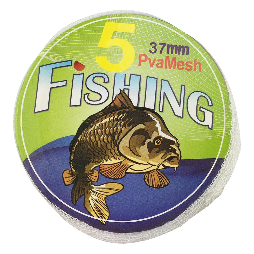 Malla de PVA soluble en agua neta soluble en agua red de pesca soluble en agua máquina de pesca soluble en agua cinturón de pesca de carpa europea