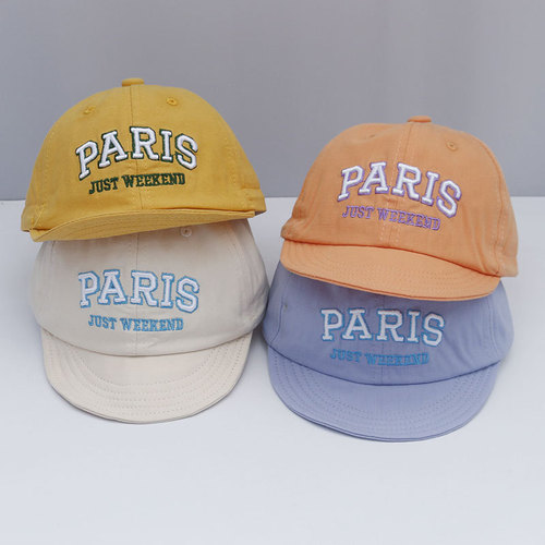 Baby Hat Spring Summer Unisex Children Duckbill Hat Infants Soft Brim Cartoon Baseball Sunshade Sun Protection Hat 2076-8