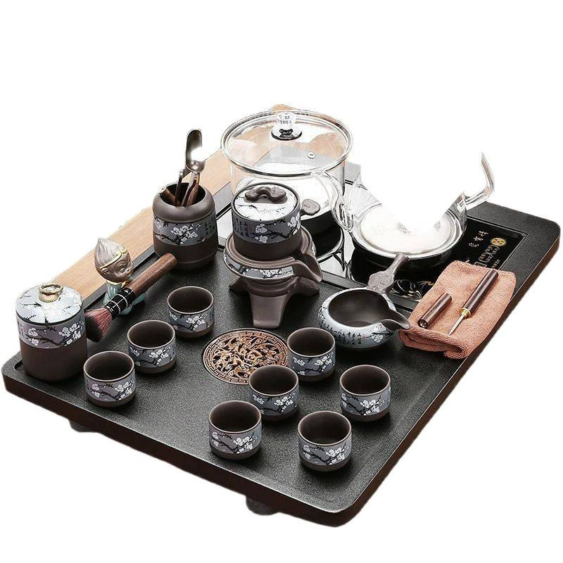 Small teapot, automatic tea set for home use for living room, fully automatic