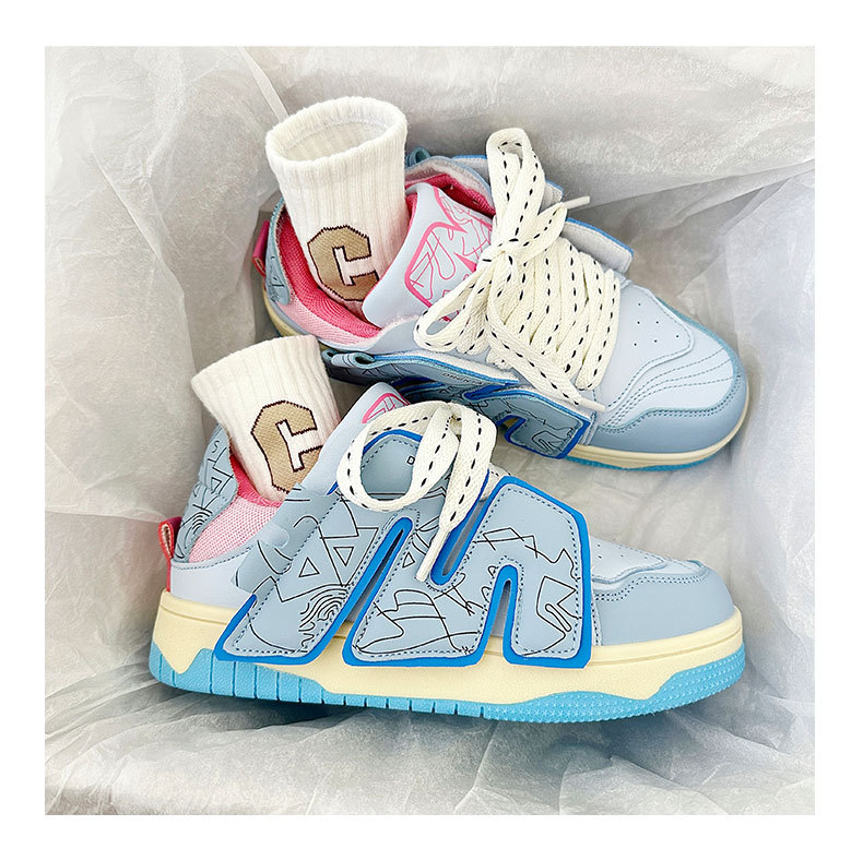 Niche skate shoes 2023 new original design wheat whirlwind hip-hop men and women couples casual all-match skateboard bread shoes_voghion.com