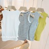 Children&#39;s Vests 2022 summer new pattern men and women baby Thread vest Children Sleeveless Versatile T-shirt Summer wear