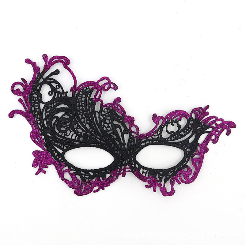 Ventas transfronterizas calientes de Halloween máscaras de encaje de Phoenix máscaras de rendimiento de máscaras sexuales de la reina