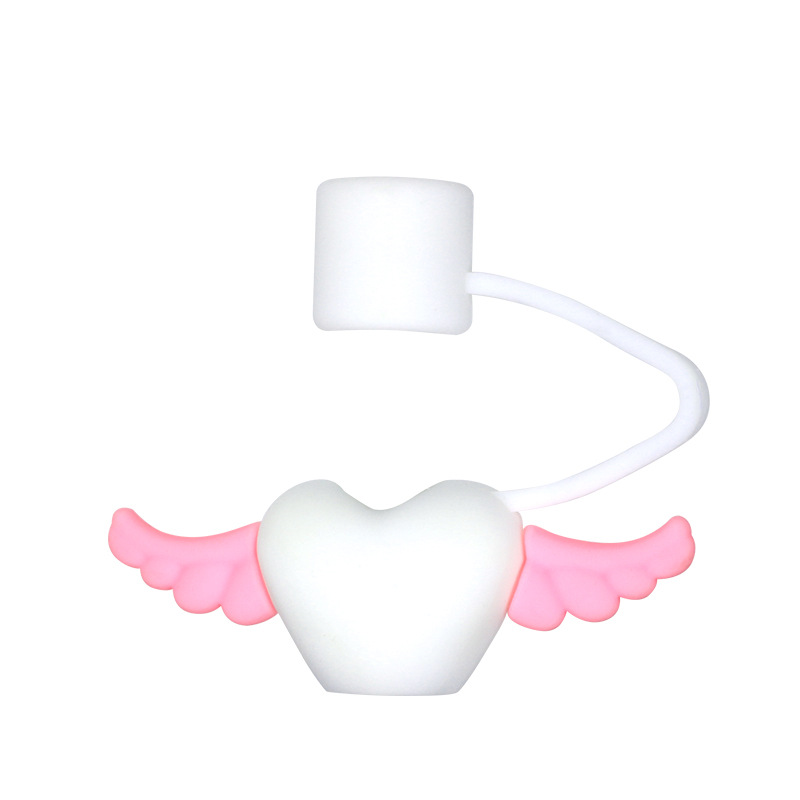 Taza de agua Stanley 40oz de silicona tapa de paja 10mm cubierta de paja de vidrio 9.5mm