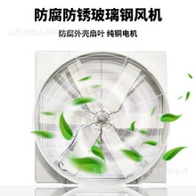 玻璃钢负压风机 防锈防腐蚀 强力通风 养殖场 / 工业车间排风换气