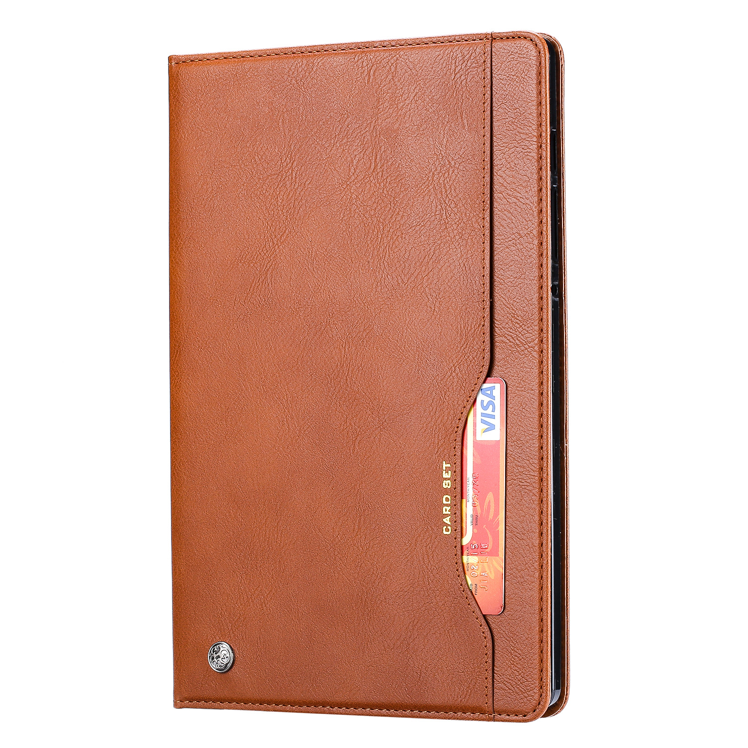 Aplicable a Samsung TAB S8 Funda de cuero X700 cartera Flip Funda de cuero tableta magnética funda protectora