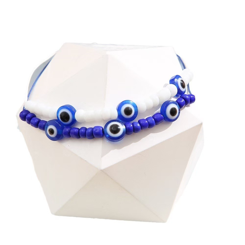 Lucky Evil Eye Red String Bracelet Adjustable Protection Jewelry_voghion.com
