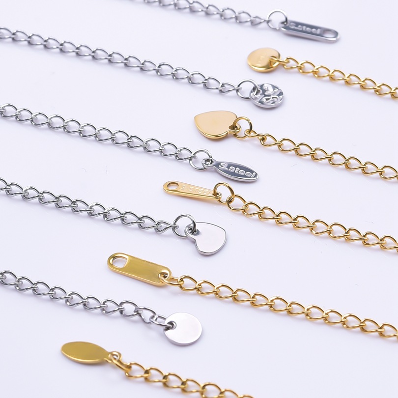 Simple Style Style 1 Piece Geometric DIY Jewelry Accessories 304 Stainless Steel Vacuum Plating Simple Style