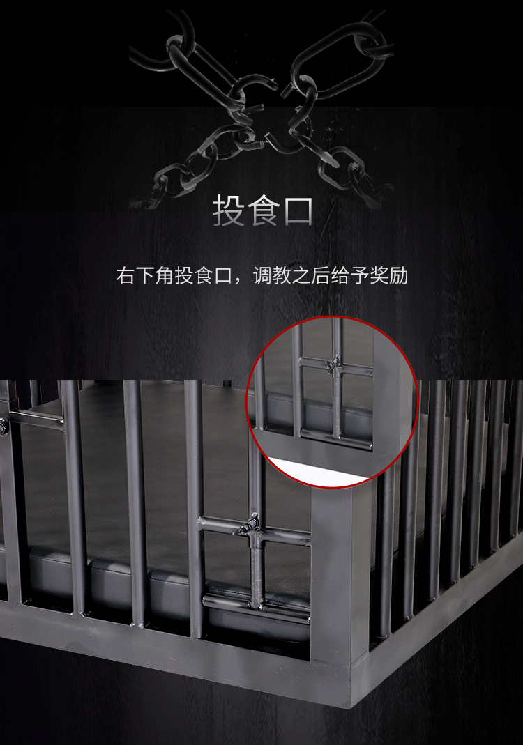 役栈INNSTUD sm狗奴笼子 人形犬地笼 家用酒店囚笼-阿里巴巴