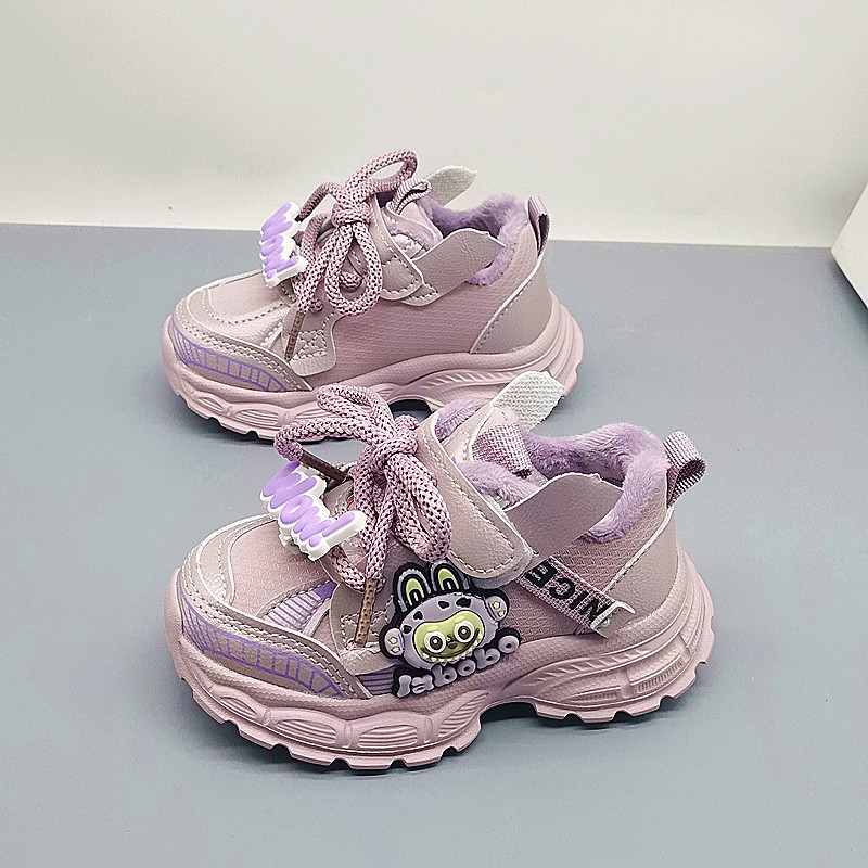 22-26 Taje de cuero de algodón nuevo zapatos transpirables para niños, zapatos para padres, zapatos para hombres, zapatos para niños