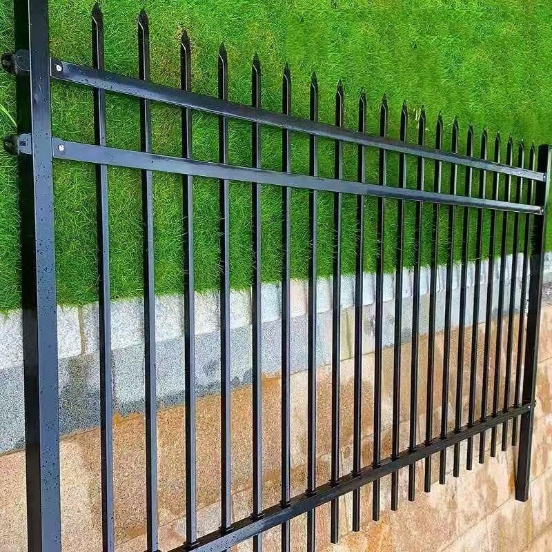 户外锌钢隔离护栏庭院小区学校防护幼儿园铁艺围栏铁栅栏围墙栏杆