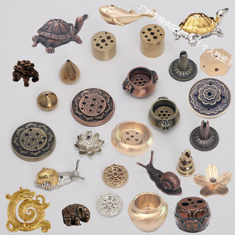 Тибетская душистая душистая палка не падает, пепел, девять лунок пористый мини-творческая агаровая печь