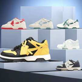 off板鞋联名WHITE箭头男鞋低帮运动缓震防滑耐磨舒服复古时尚潮鞋