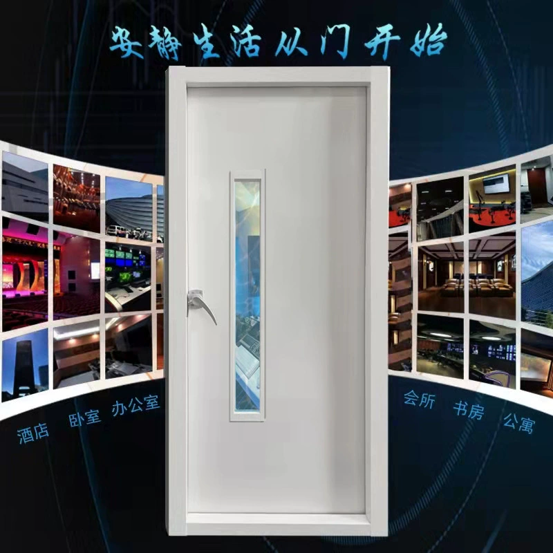 Стальная дверь KTV Gate для жилой комнаты, современная минималистичная внутренняя дверь, комнатa барабанов студии звукопоглощения, дверца из нержавеющей стали