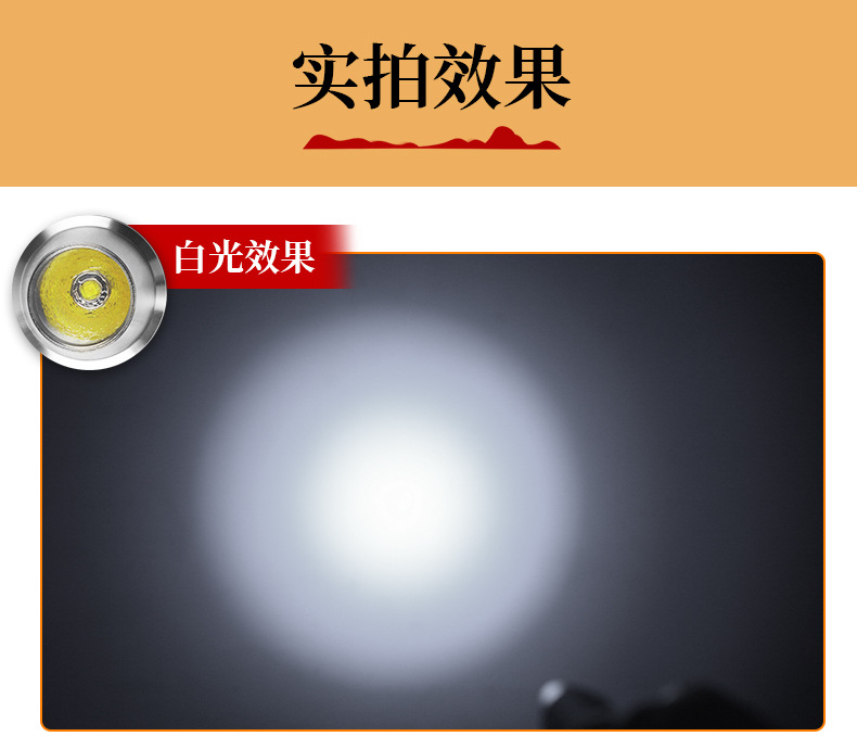 Jade Identification Flashlight Jewelry Rechargeable Strong Light Super Bright Double Head 365Nm Viewing Jade Purple Light Ultraviolet