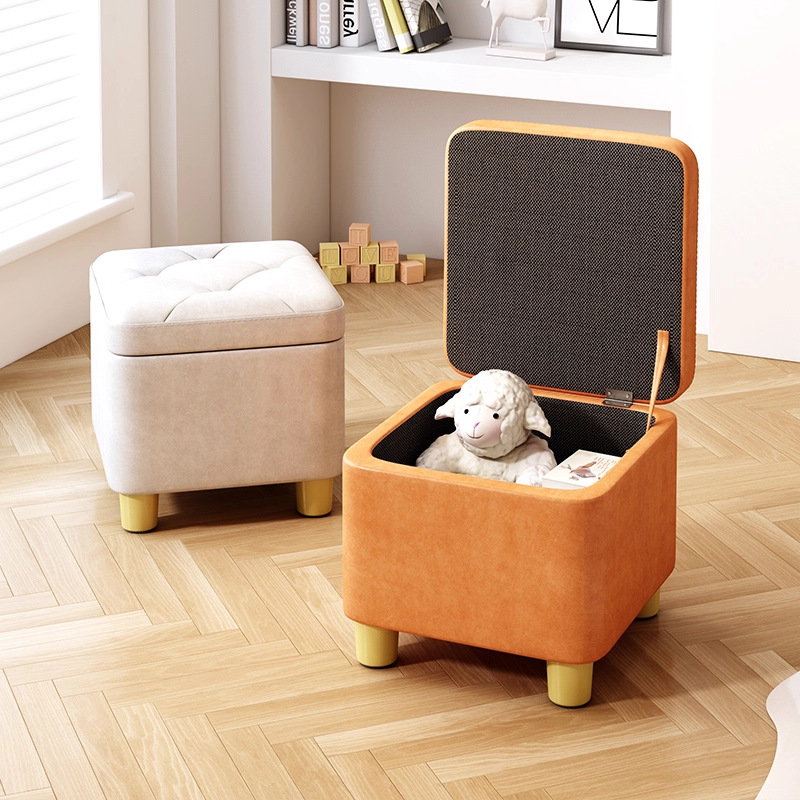 Cambiar taburete de zapatos taburete pequeño taburete de zapatos en la puerta de la casa taburete de zapatos moderno y simple Mesa de café taburete bajo sofá pedal taburete pequeño taburete bajo