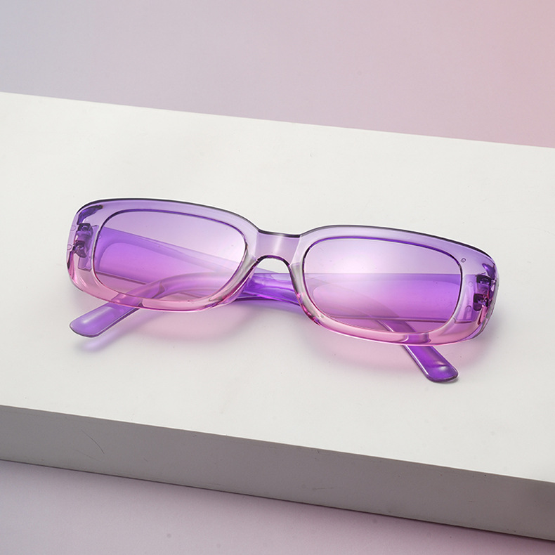 Gafas de sol cuadradas UV400 para hombre y mujer image 42
