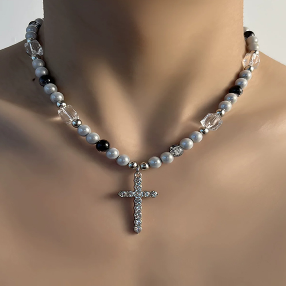 retroreflective small design chain for key bag pearl stainless steel