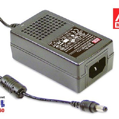 明纬电源适配器 GST25U48-P1J 25W 48V0.52A 企业级 美规能效VI级