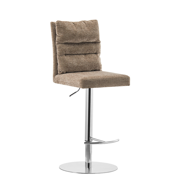 Silla de taburetes elevable silla de bar lujosa silla de bar giratoria alta sensación de recepción taburetes altos image 6