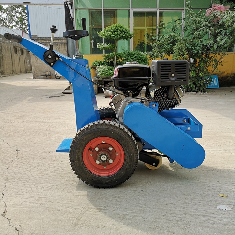 小型手推式路面清槽机 汽油马路裂缝吹缝机 混凝土马路清缝机