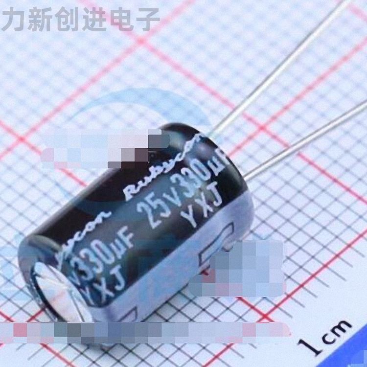 25YXJ330M8X11.5描述330uF 25V电解电容器