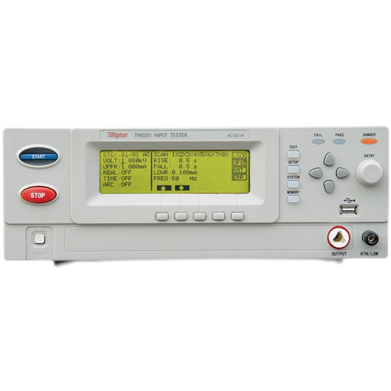 同惠TH9201 TH9201B TH9201S交直流耐压绝缘测试仪电气安规高压机