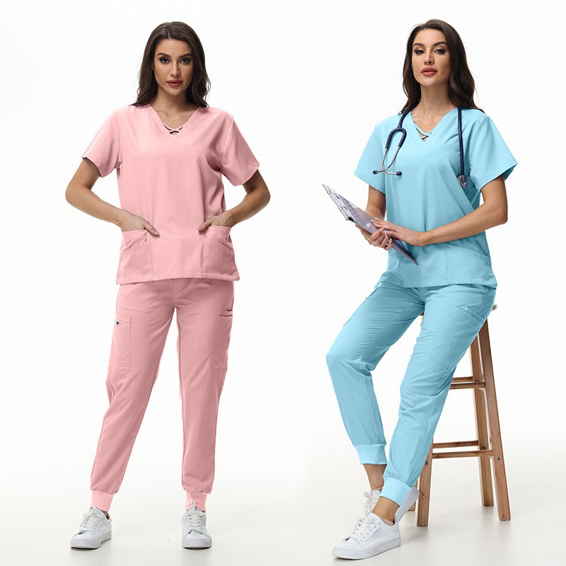 elastic quick dry doctor uniform